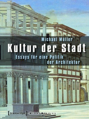 cover image of Kultur der Stadt